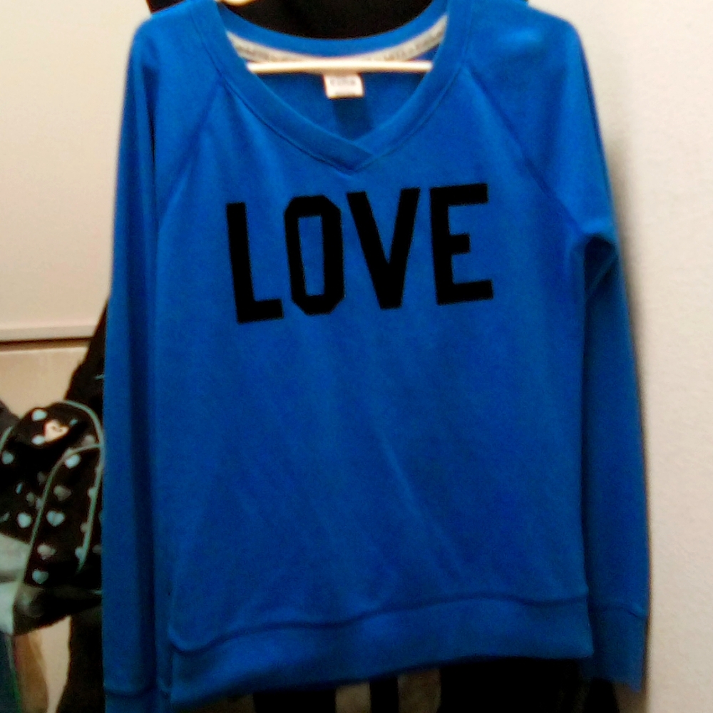 VS Pink Blue Sweatshirt